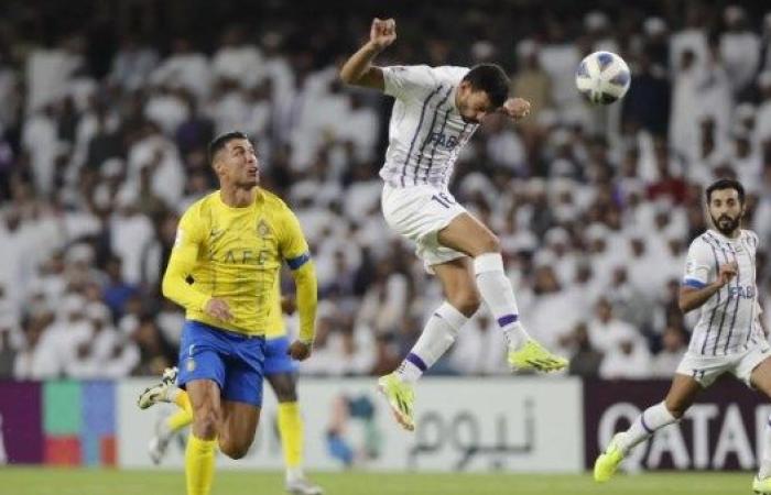 النصر السعودي يفوز على العين الإماراتي بخماسية في دوري أبطال آسيا