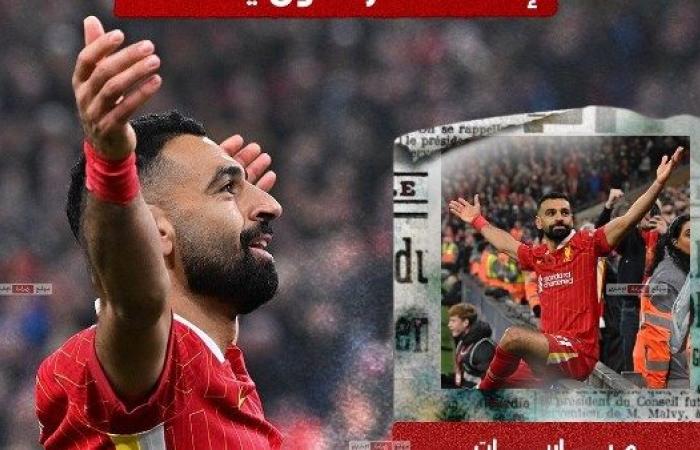 بعد مساهمته فى هدفين أمام أستون فيلا.. محمد صلاح يسجل 4 أرقام تاريخية مع ليفربول