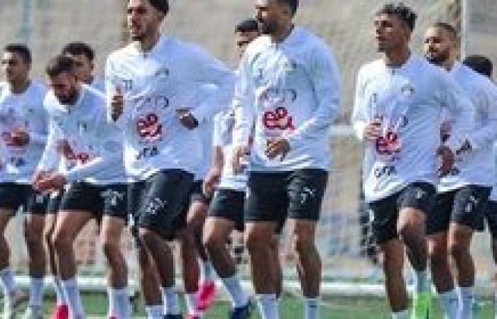 منتخب مصر يخوض تدريبا صباحيا باستاد الدفاع الجوي