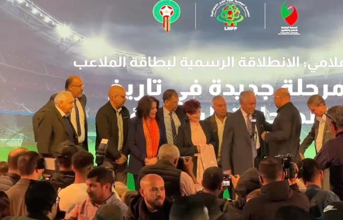 بطاقة الملاعب للصحافة المهنية