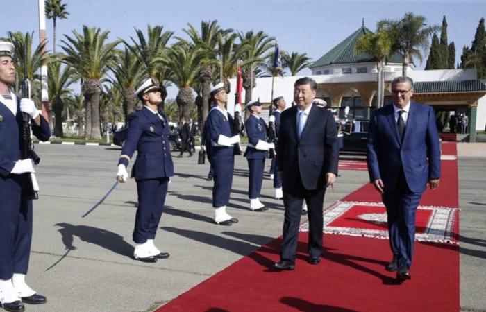 رئيس جمهورية الصين يغادر المغرب