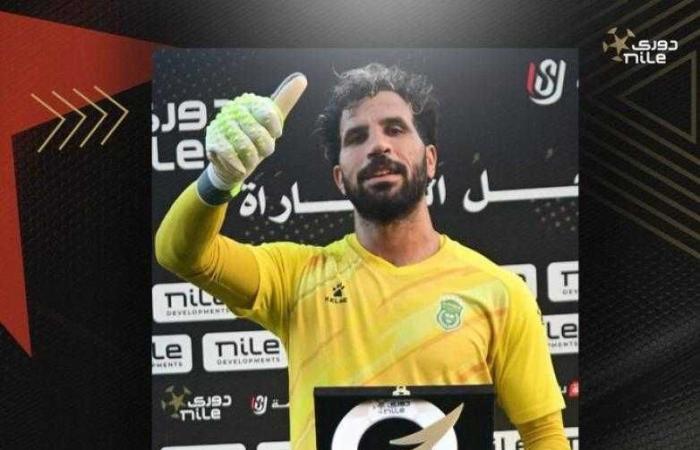 المهدي سليمان رجل مباراة الأهلي والاتحاد السكندري بدوري نايل