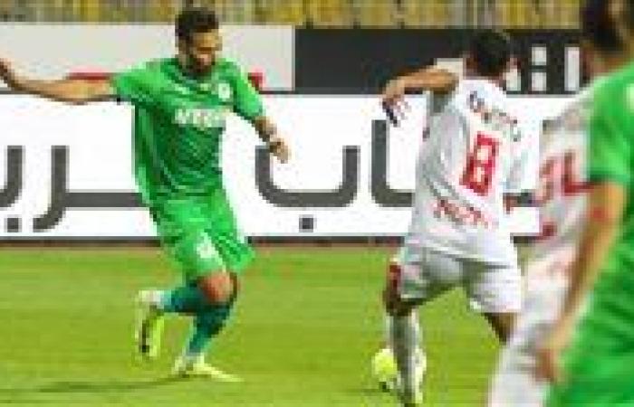 خطأ محمد عواد يهدي المصري صدارة الدوري الممتاز بعد الفوز على الزمالك (0/1)| فيديو