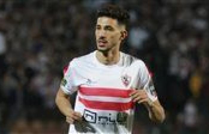 تعرف على سر غياب أحمد فتوح عن مباراة الزمالك والمصري البورسعيدي فى الدوري