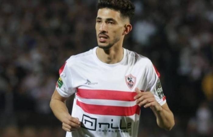 نزلة برد تبعد أحمد فتوح عن مباراة الزمالك والمصري