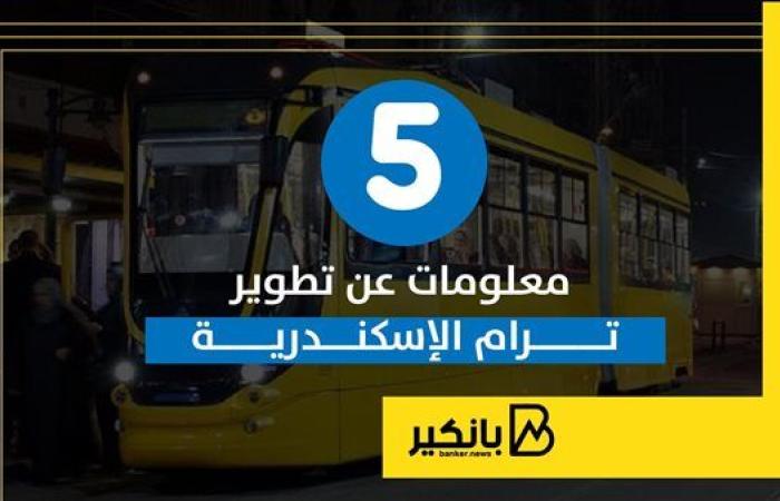 5 معلومات عن تطوير ترام الإسكندرية