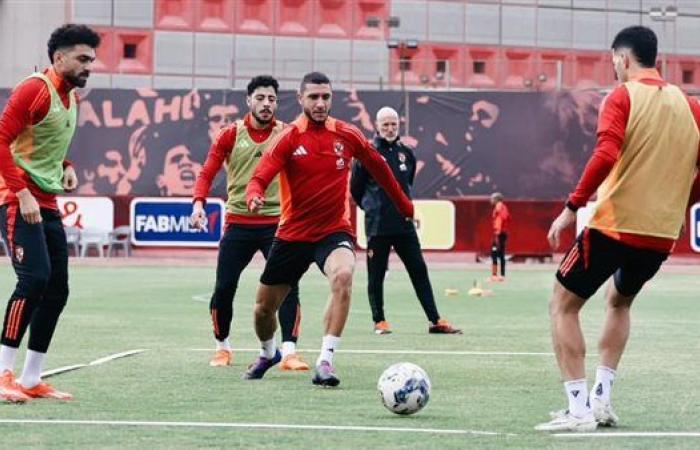 دوري أبطال أفريقيا.. الأهلي يختتم استعداداته لمواجهة استاد أبيدجان الإيفواري