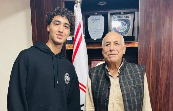 أحمد رفاعى يعلن تجديد عقده مع نادى الزمالك