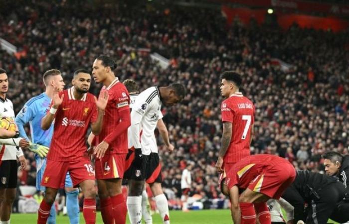 ليفربول المنقوص يتعثر أمام فولهام في الدوري الإنجليزي