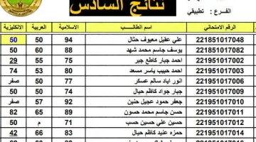 استعلم الأن ..رابط نتائج اعتراضات السادس الاعدادي 2024 الدور الاول epedu.gov.iq في جميع المحافظات بالاسم والرقم الامتحاني