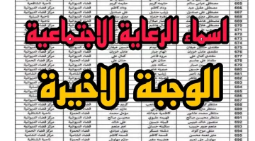 كشوف رسمية.. أسماء المشمولين بالرعاية الاجتماعية الوجبة الأخيرة 2024 في العراق والشروط المطلوبة