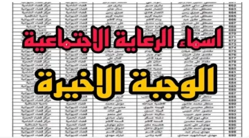 استعلام مباشر.. أسماء المشمولين في الرعاية الاجتماعية الوجبة الأخيرة 2024 بغداد وبابل وجميع المحافظات