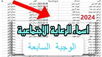 استعلم الآن.. أسماء المشمولين بالرعاية الاجتماعية 2024 الوجبة الأخيرة وشروط الحصول على الدعم