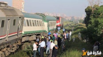 القصة كاملة.. تفاصيل خروج عربة قطار عن القضبان بالمنوفية وبيان عاجل من السكة الحديد