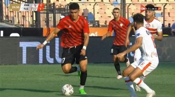 الهدف الأول لنادي طلائع الجيش في شباك الزمالك بالدوري الممتاز