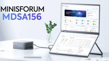 شاشة مزدوجة محمولة جديدة من Minisforum MDSA156: أقل من 250 دولار!