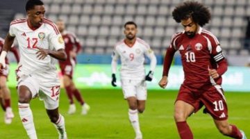 خليجي 26، قطر والإمارات حبايب في الشوط الأول (فيديو)