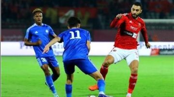 مباراة الأهلي وسموحة في الدوري المصري الممتاز