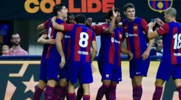 مباراة برشلونة وبنفيكا في دوري أبطال أوروبا