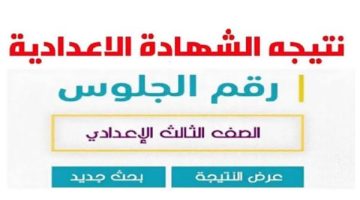 بالاسم ورقم الجلوس.. نتيجة الصف الثالث الإعدادي محافظة الشرقية الترم الأول