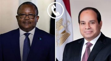 الرئيس السيسي يؤكد استعداد مصر لتقديم الدعم لبناء قدرات الكوادر فى غينيا بيساو