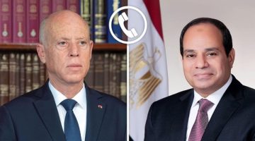 الرئيس السيسي يتلقي اتصالًا هاتفيا من نظيره التونسي لبحث العلاقات الثنائية المشتركة