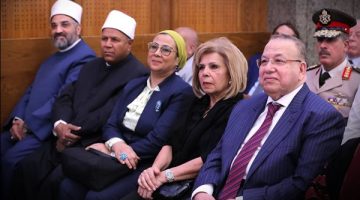 رئيسة القومي للمرأة تشهد احتفالية عيد القيامة المجيد بكنيسة مصر الجديدة الإنجيلية