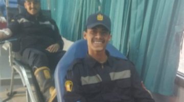 استمرارًا للدور الإنساني للداخلية.. حملة للتبرع بالدم بمديرية أمن الوادى الجديد