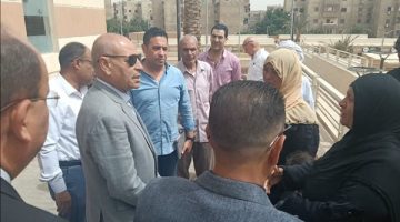 محافظ القاهرة أعمال تسكين الباعة المنقولين من سوق الزلزال