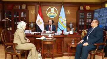 محافظ كفر الشيخ يجتمع بأعضاء مجلسى النواب والشيوخ