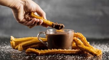 طريقة عمل تشوروز الشوكولاتة في المنزل