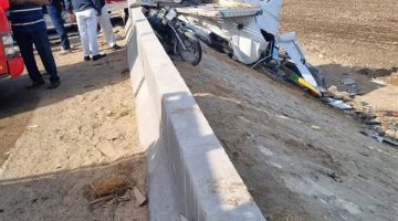 إصابة ثلاث اشخاص بإصابات متفرقة أثر حادث تصادم بالمنوفية