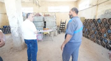 محافظ أسيوط يتفقد مستودع أسطوانات البوتاجاز بالجمعية التعاونية الزراعية بأبنوب