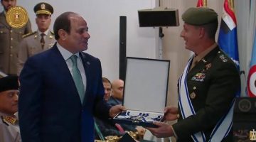 المجلس الدولي للرياضة العسكرية يمنح الرئيس السيسى العضوية الفخرية وأعلى وشاح يُمنح للرؤساء