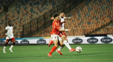 الأهلي يتقدم على حرس الحدود