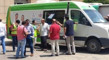 القوافل الطبية مجانية بالكامل وتخدم أعضاء الهيئات القضائية وذويهم