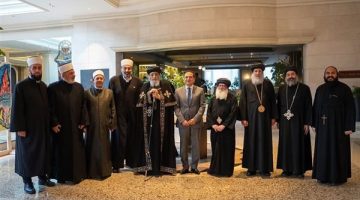 قداسة البابا يلتقي مفتي صربيا ويؤكد على الوحدة الوطنية وعلاقات المحبة بين الأديان
