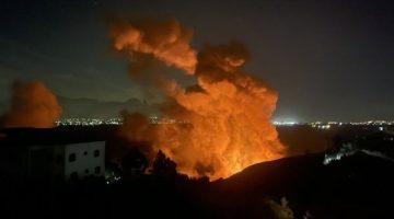 الاحتلال الإسرائيلي يعلن استهداف مواقع تابعة لحزب الله في البقاع وجنوب لبنان