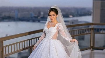 رنا رئيس تخطف الأضواء بالفستان الأبيض في حفل زفافها (صور)
