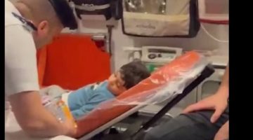 إنقاذ طفل داخل مصعد بعد احتجاز قدمه بأحد عقارات الإسماعيلية