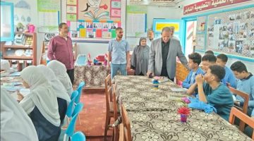محافظ أسيوط يوجه بمتابعة سير العملية التعليمية.. ووكيل التعليم يتفقد المدارس