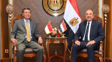 وزير قطاع الأعمال العام يستقبل سفير إندونيسيا بالقاهرة لبحث فرص التعاون الاقتصادي والتجاري والاستثماري