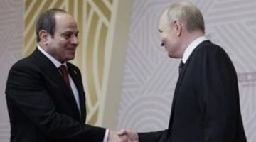 عاجل.. الرئيس السيسي يلتقي بنظيره الروسي على هامش الاحتفالات بيوم النصر في موسكو