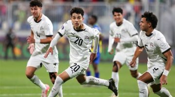 منتخب مصر للشباب ينهي الشوط الأول بهدف نظيف أمام تنزانيا بأمم أفريقيا
