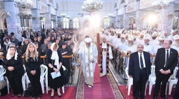 البابا تواضروس يصلى قداس ذكرى “الأربعين” لمثلث الرحمات نيافة الأنبا باخوميوس