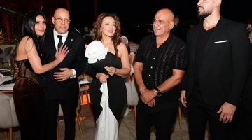 بحضور ياسر جلال وسوزان نجم الدين ومحمد لطفي.. نجوم الفن في حفل خطوبة ابنة المنتج محمد الشريف
