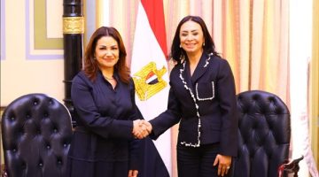وزيرة التضامن تلتقي نظيرتها بالجمهورية اللبنانية وتبحثان الاستفادة من تجربة الحماية الاجتماعية