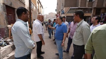 محافظ أسيوط يتفقد نتائج حملة إزالة الإشغالات بالقيسارية والسكة الجديدة بحي غرب