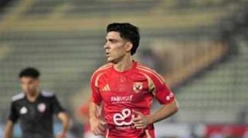 أشرف بن شرقي يسجل الهدف الأول للأهلي في شباك سيراميكا بالدقيقة 19
