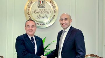 وزير التعليم يستقبل الممثل المقيم لصندوق الأمم المتحدة للسكان لبحث سبل تعزيز التعاون